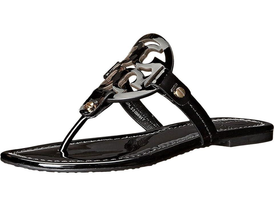 Womens Miller Patent Leather Thong Sandals Product Image