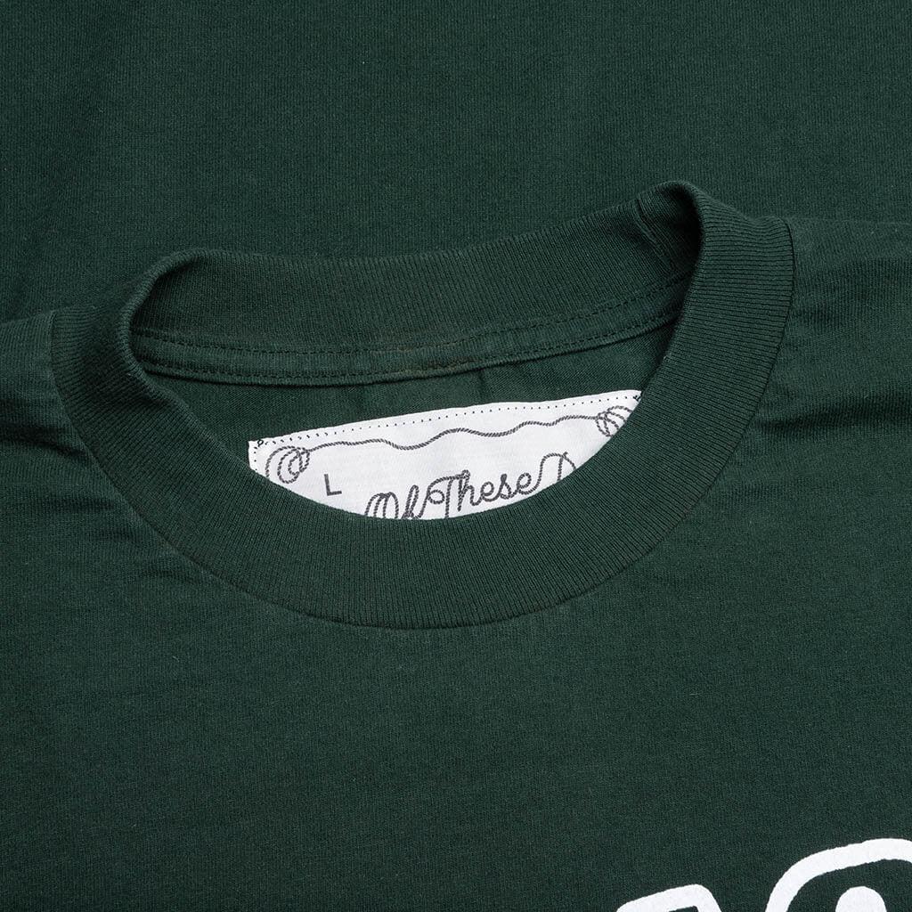 Texas Flood T-Shirt - Washed Forest Green Male Product Image