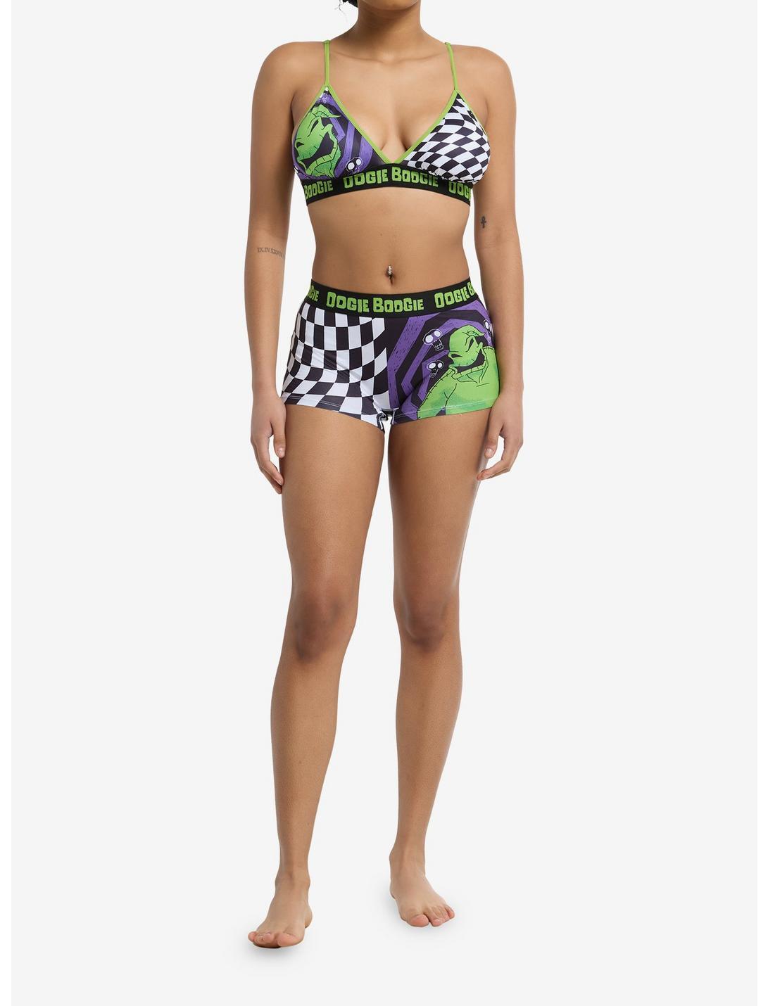 The Nightmare Before Christmas Oogie Boogie Split Bra & Boyshort Panty Set Product Image