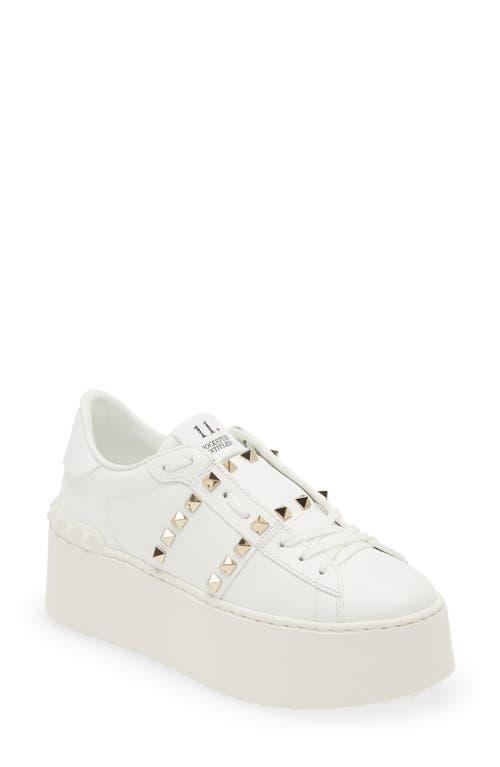 Valentino Garavani Womens Rockstud Untitled Low Top Platform Sneakers Product Image