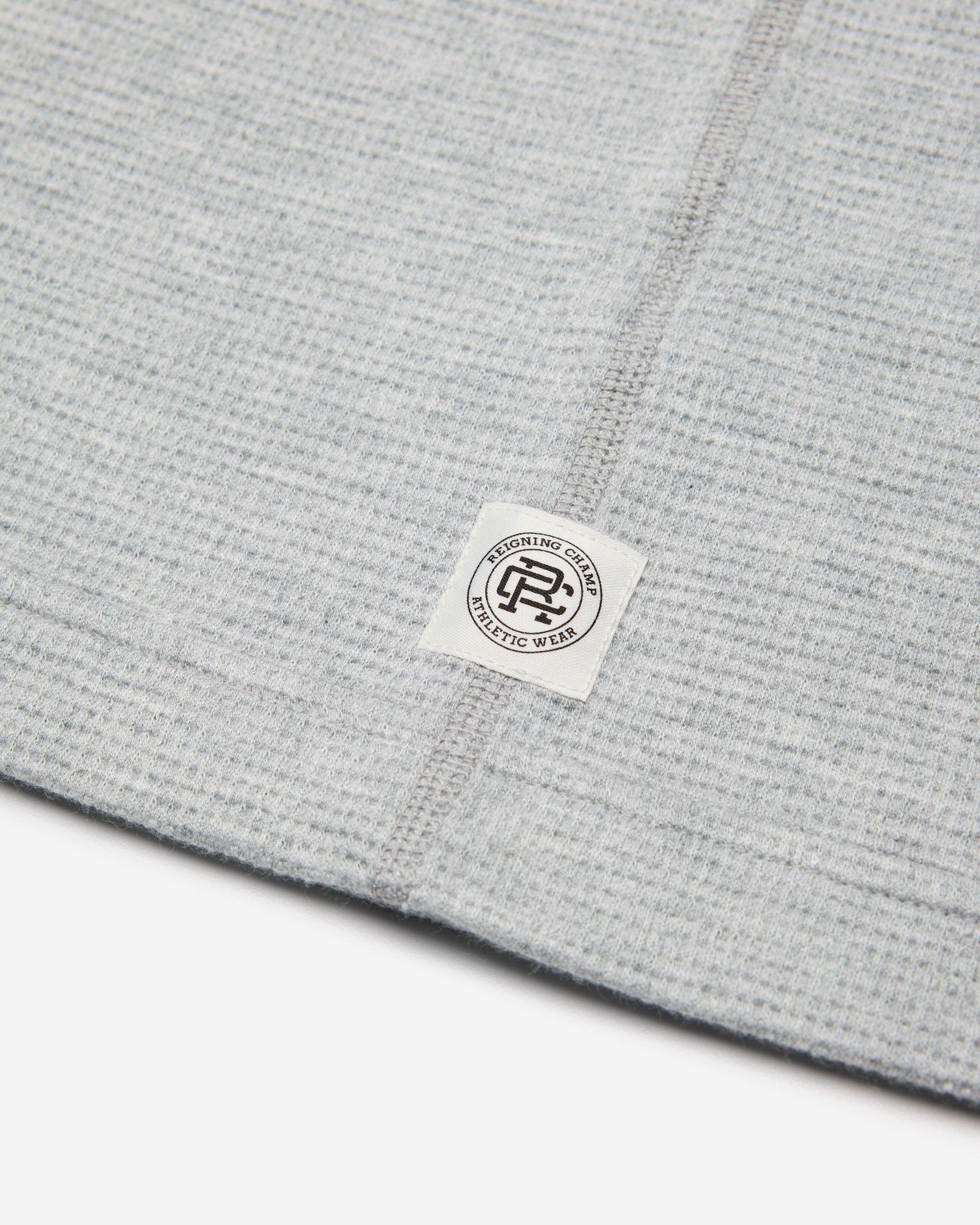 Lightweight Waffle Standard Hoodie Male Product Image