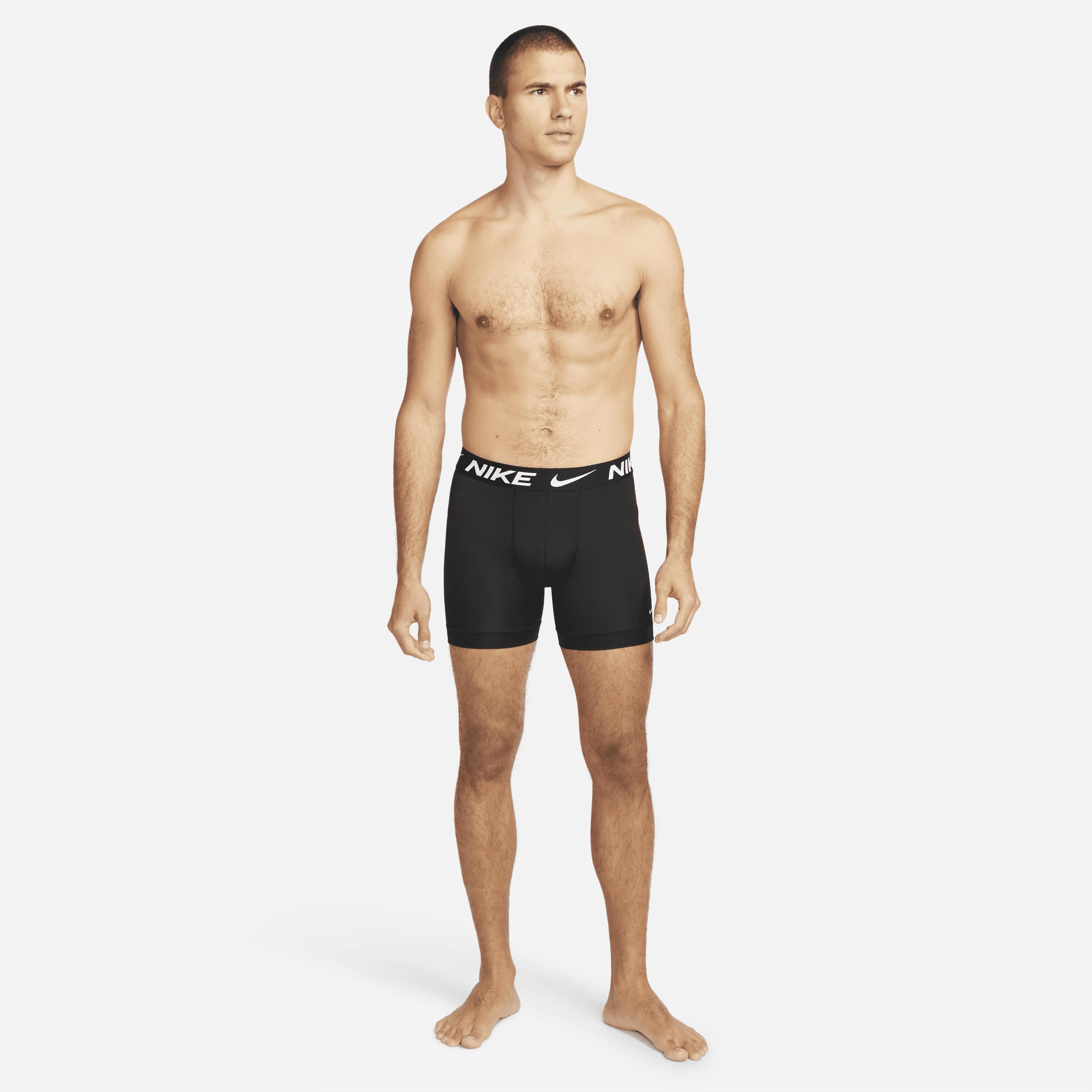 Mens Nike Dri-FIT Essential 3-pack Microfiber Boxer Briefs Product Image