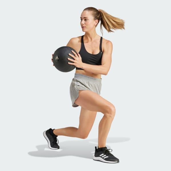 Pacer Training 3-Stripes Woven Mid-Rise Shorts Product Image