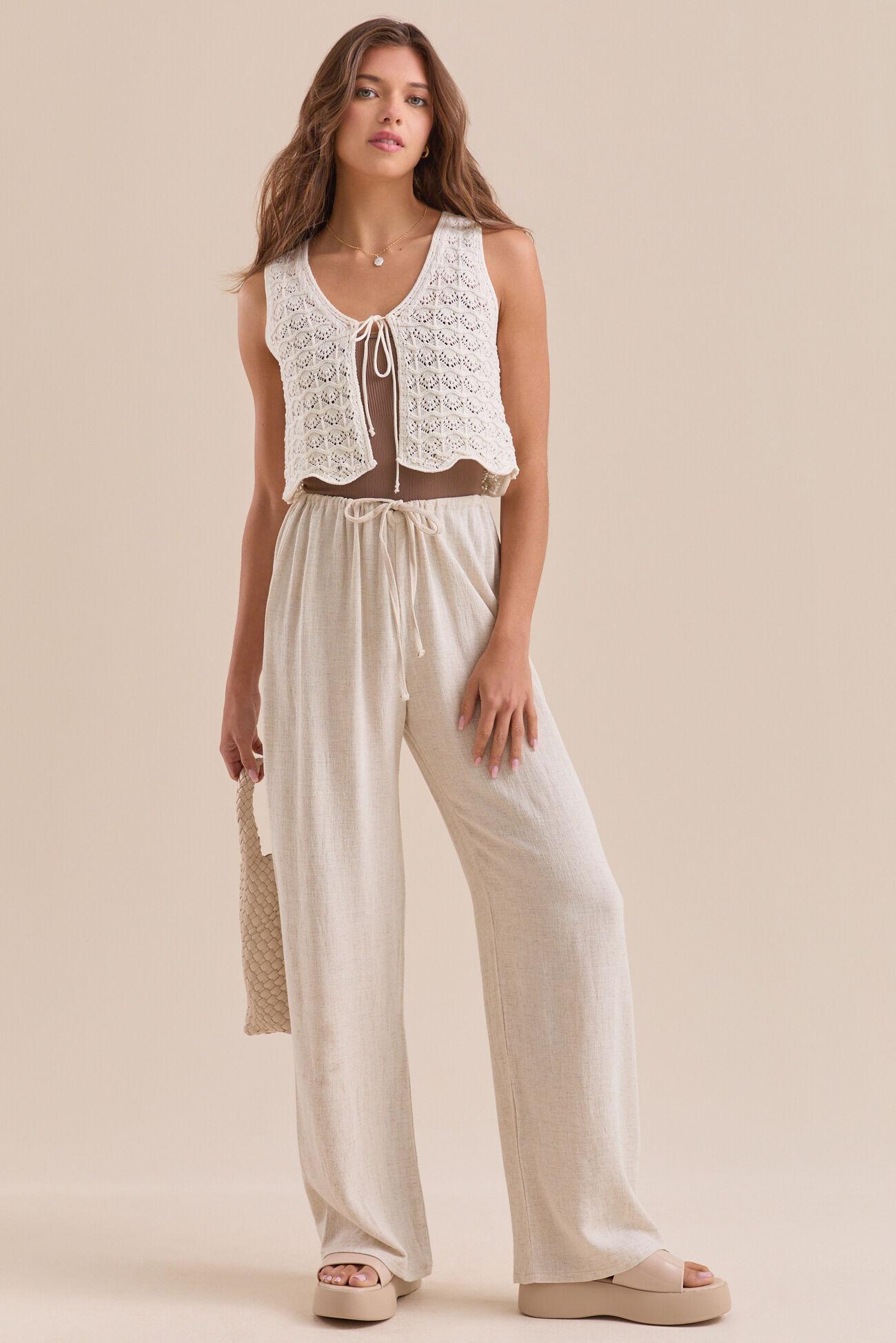 Arianne Tie Front Top Product Image