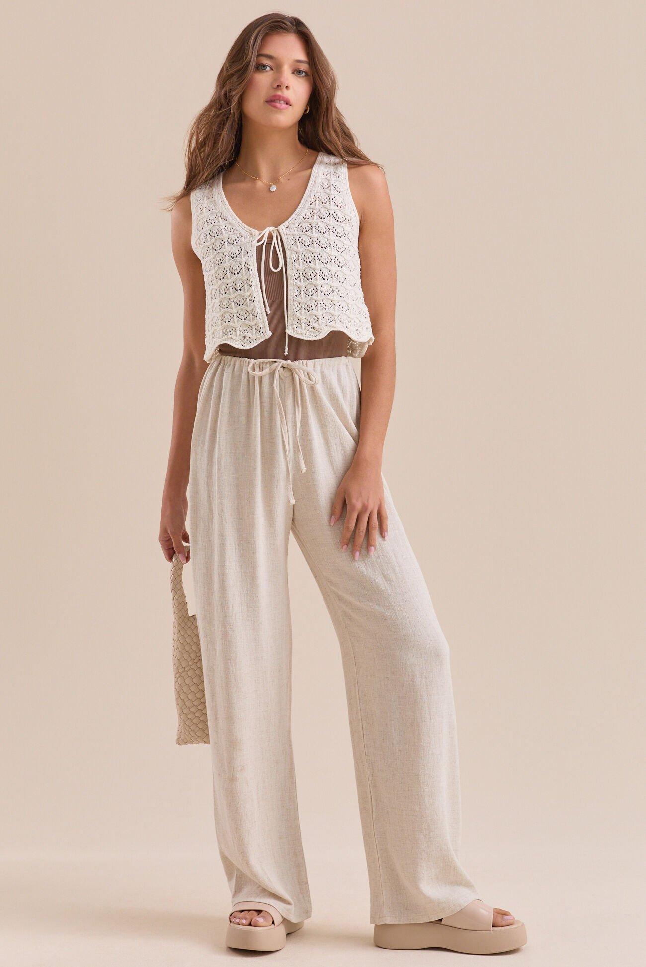 Arianne Tie Front Top Product Image