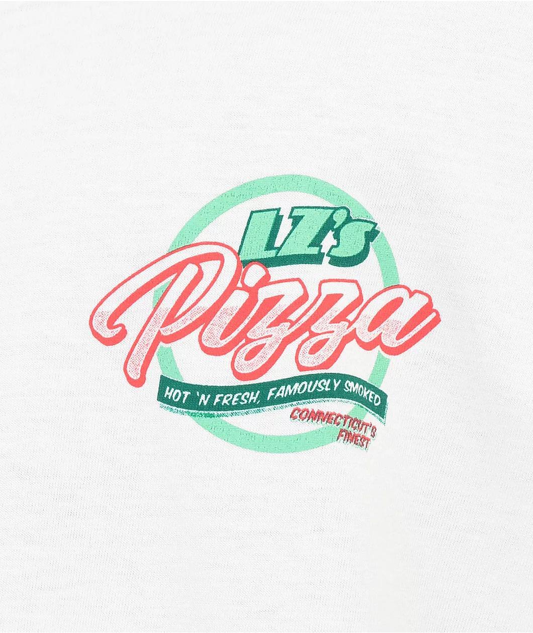 LZMFG Pizza Natural T-Shirt Product Image