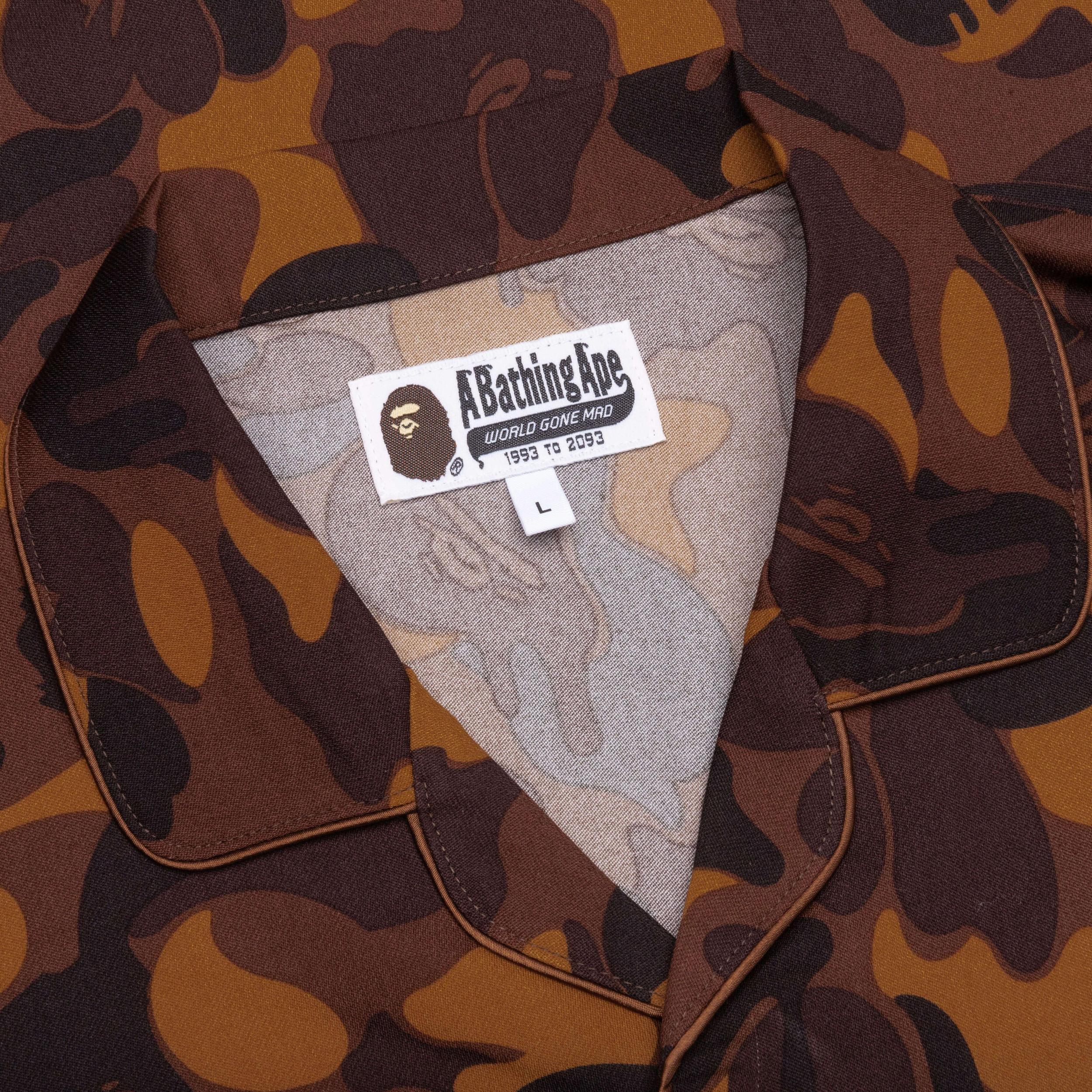 Valentine Chocolate Camo Pajamas - Brown Male Product Image