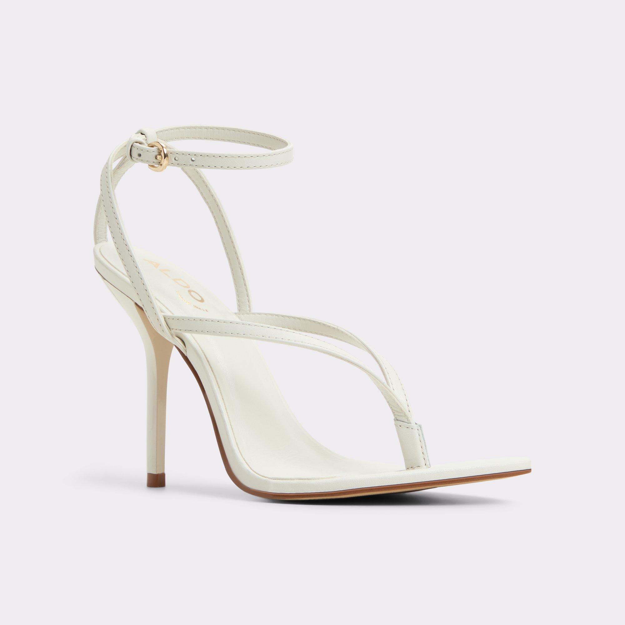 Abyfindley White/Bone Women's Strappy sandals | ALDO US Product Image