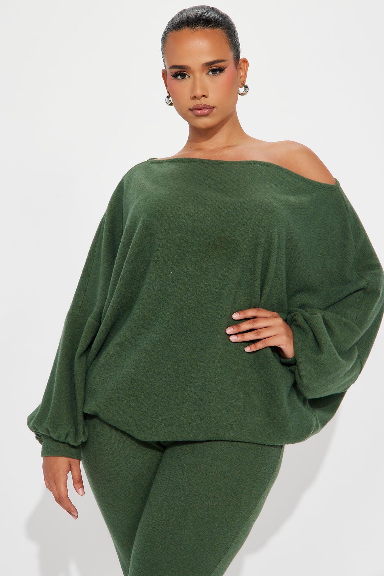 Comfy Mood Legging Set - Olive Product Image