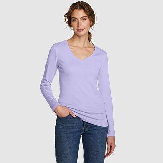 Women's Favorite Long-Sleeve V-Neck T-Shirt Product Image