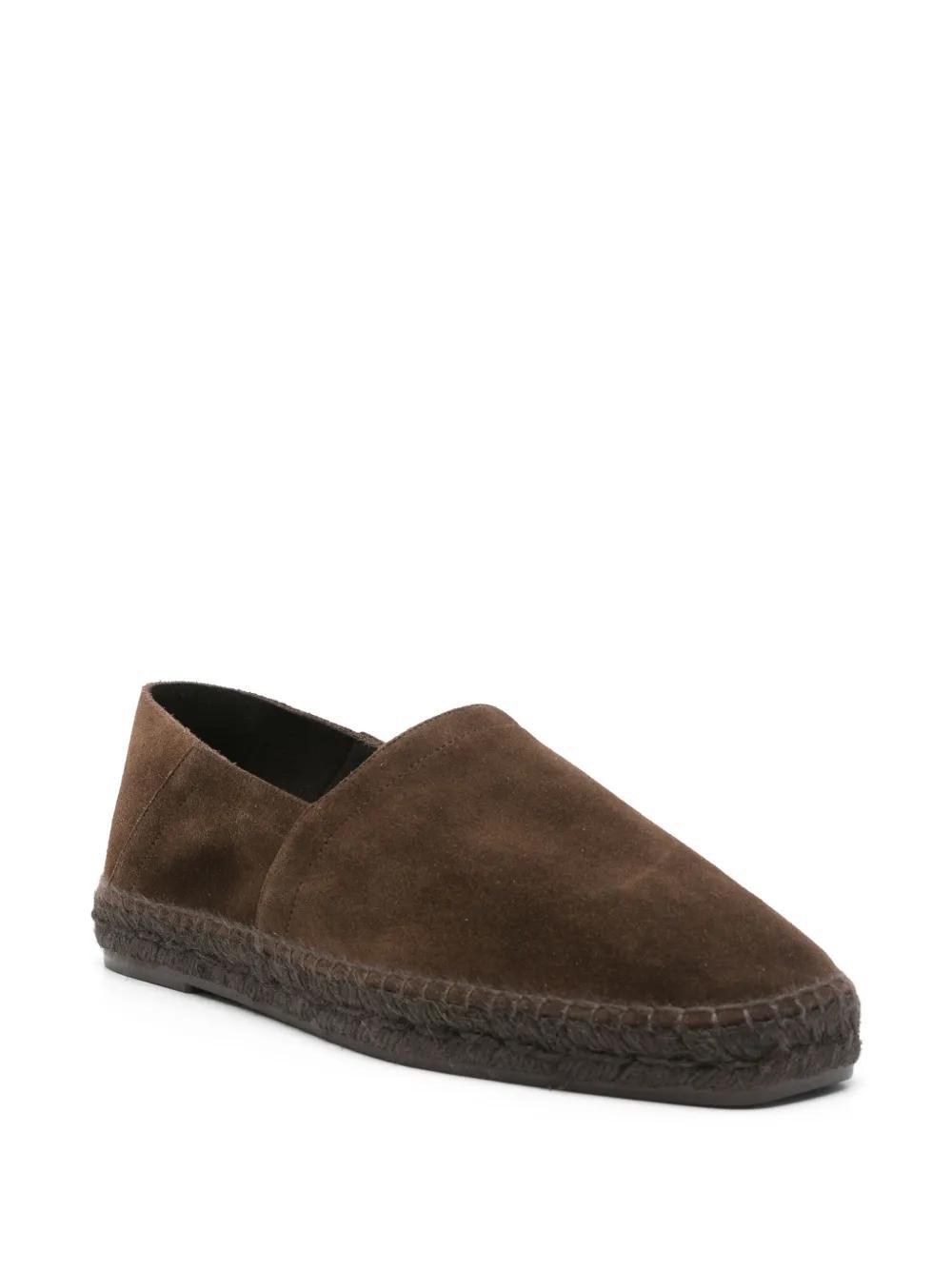 TOM FORD Suede Espadrilles In Brown Product Image