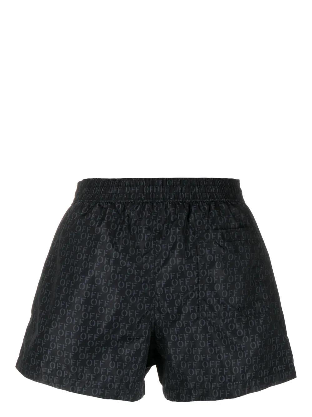 monogram-print swim shorts Product Image
