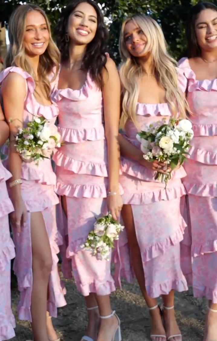 Greta Dress ~ Blushing Floral Stretch Product Image