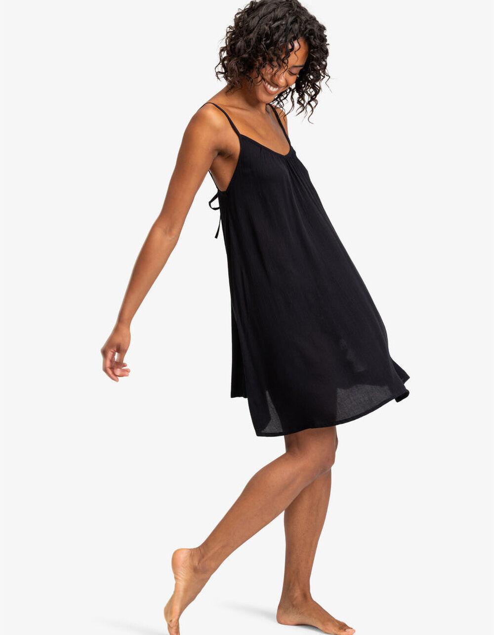 ROXY Spring Adventure Womens Cover-Up Dress - BLACK Product Image