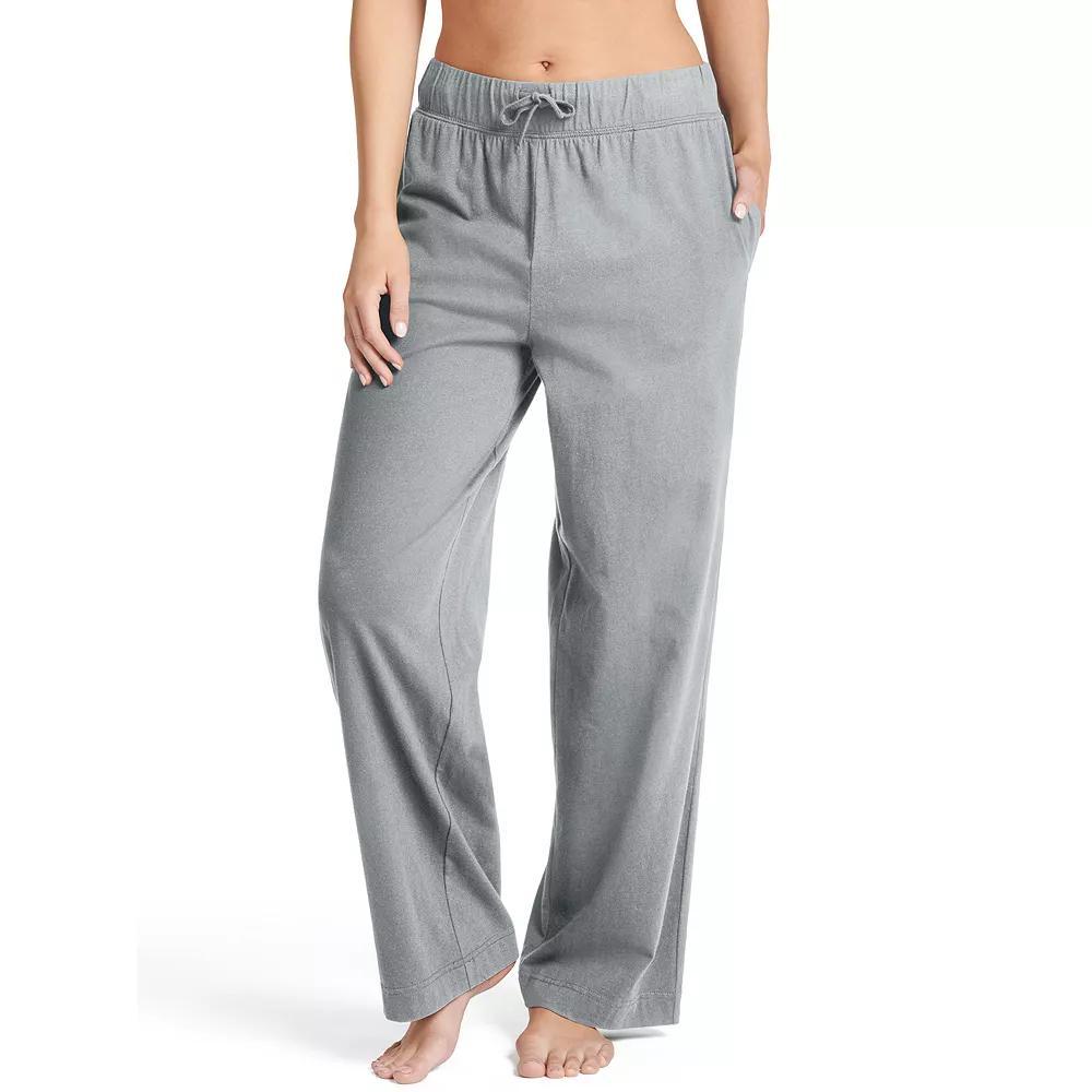 Plus Size Jockey Everyday Essentials Pajama Pants, Womens Grey Gray Product Image