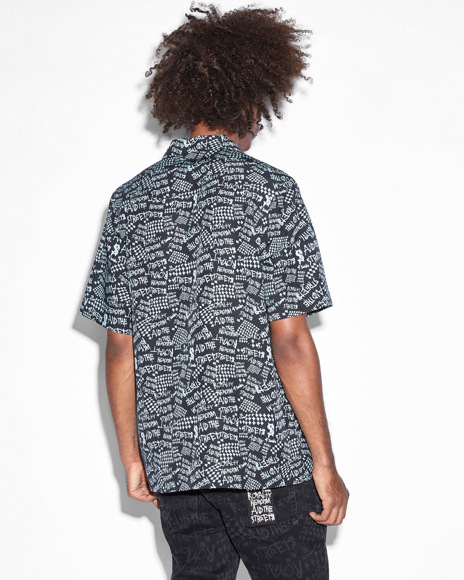 HEROISM SS SHIRT BLACK Male Product Image