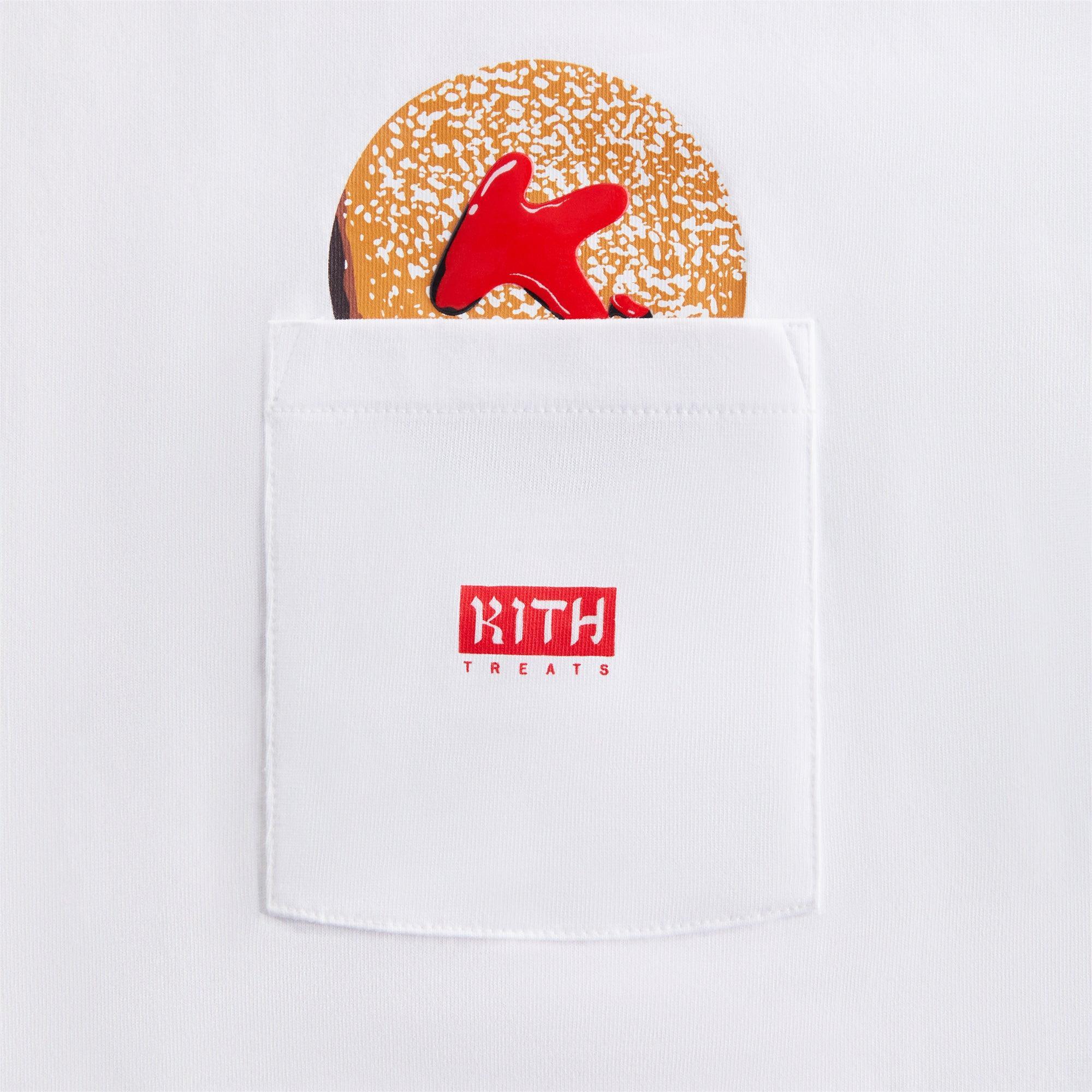 Kith Treats Jelly Doughnut Pocket Tee - White Male Product Image