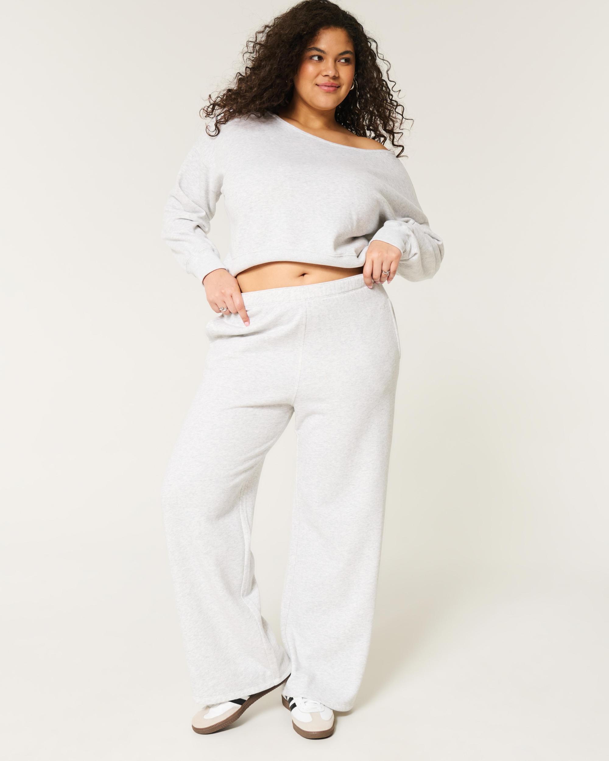 Easy Off-the-Shoulder Sweatshirt Product Image