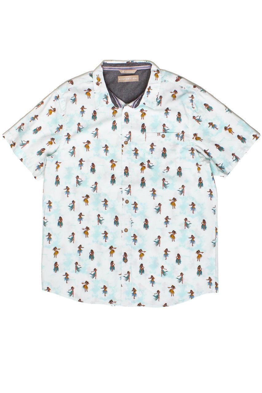 Hula Dancers Button Up Shirt Product Image