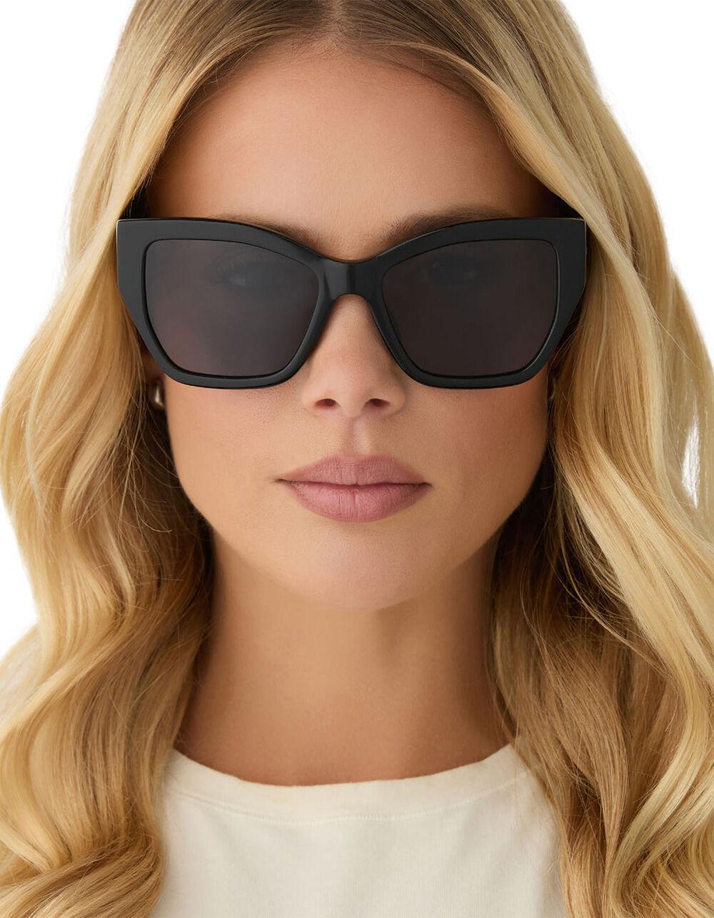 DIFF EYEWEAR Vivienne Polarized Sunglasses - BLACK Product Image