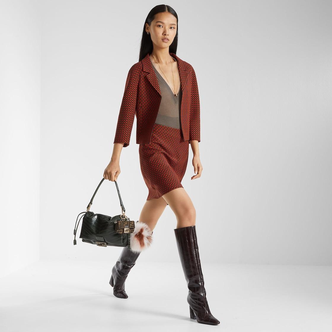 SweaterGray cashmere and silk sweater Product Image