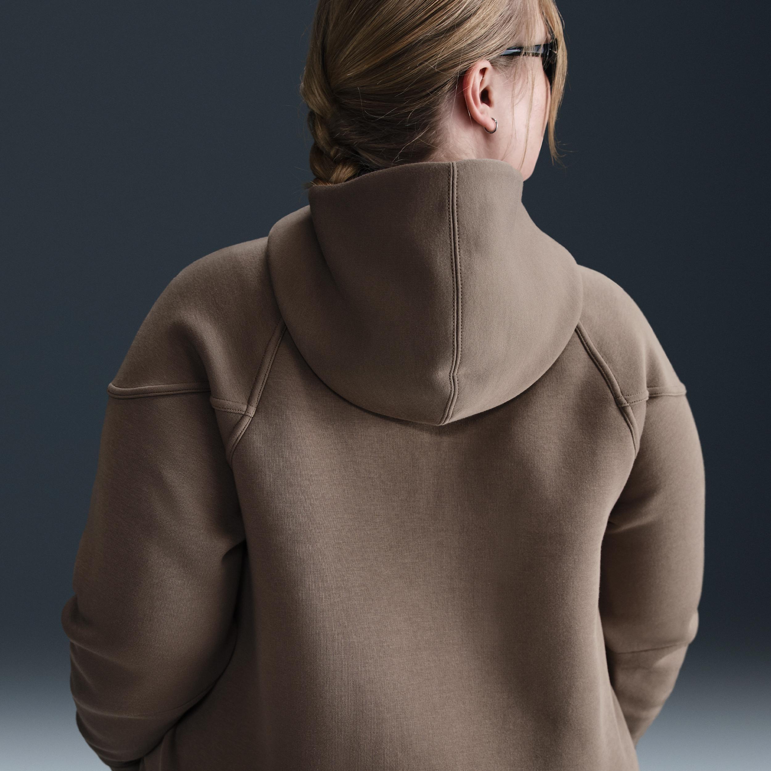 Womens Nike Sportswear Tech Fleece Windrunner Full-Zip Hoodie (Plus Size) Product Image