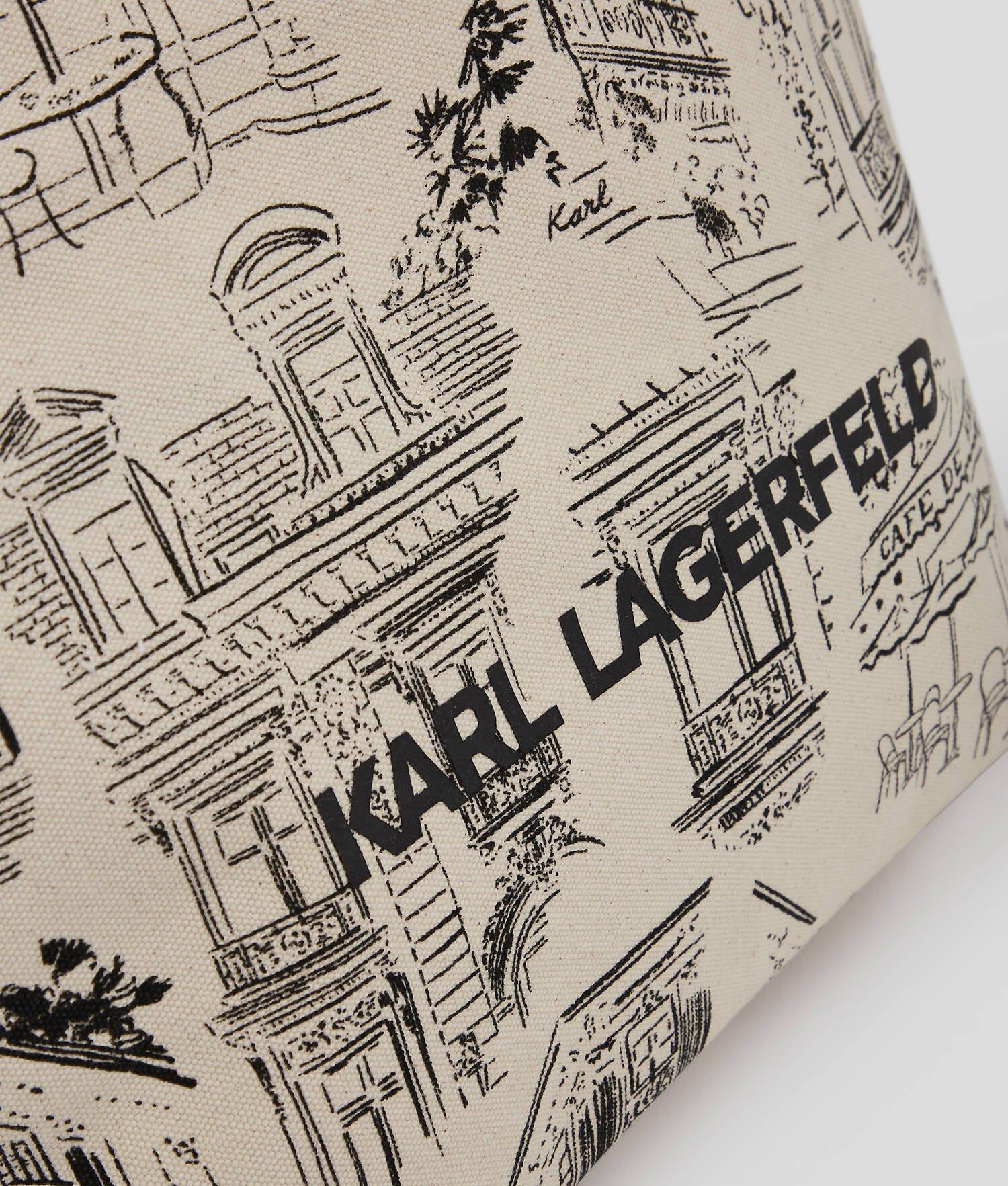 KL X JORGE PARRA ALL-OVER PRINT SHOPPER Product Image