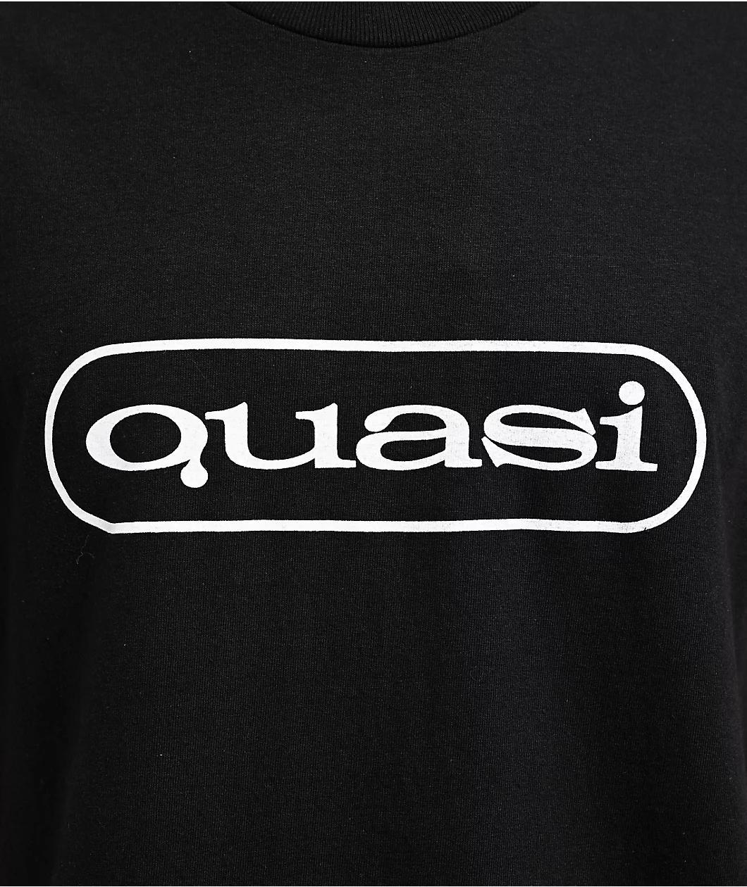 Quasi Boomerang Black T-Shirt Product Image