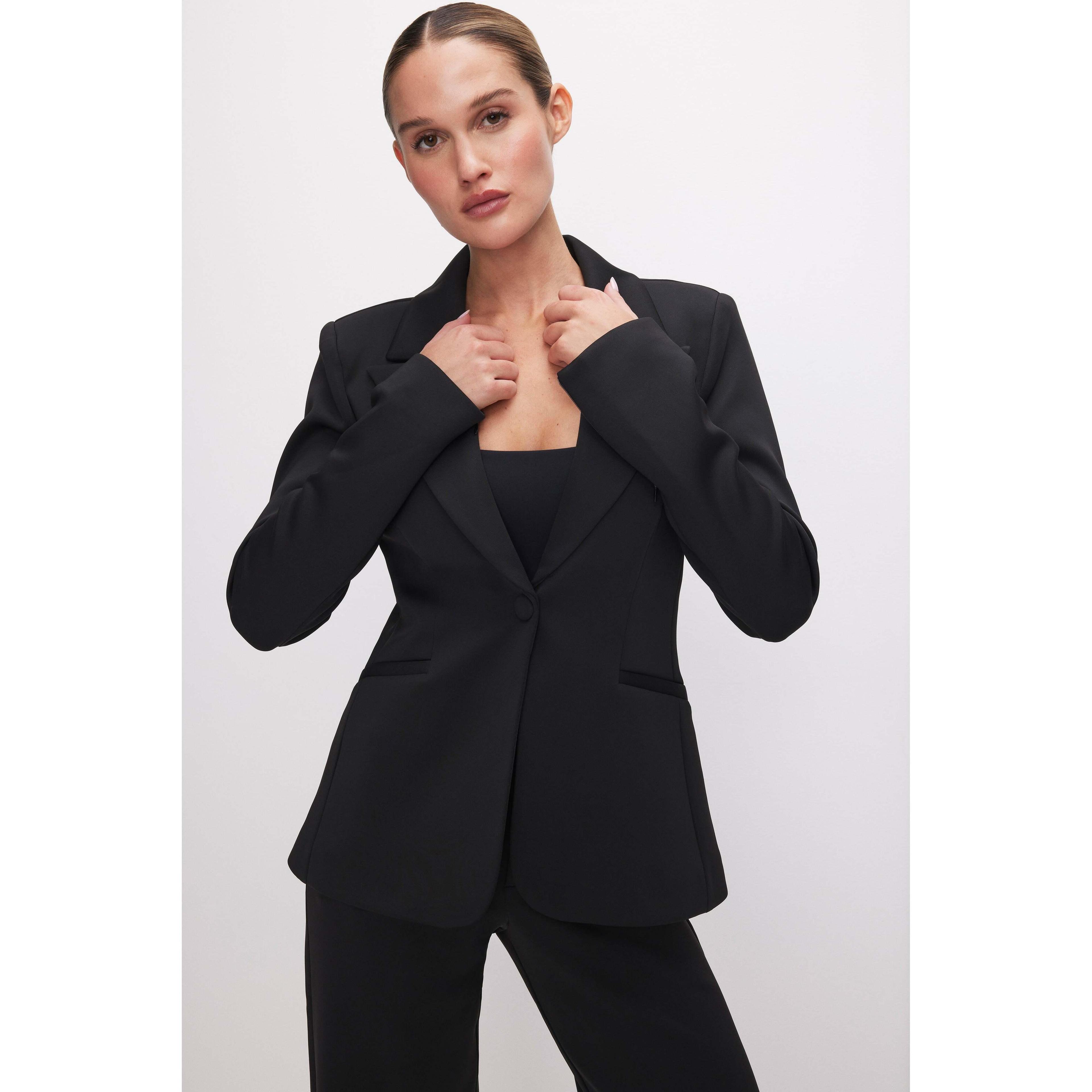 Womens Classic Sculpted Blazer | | Good American by Khlo Kardashian Product Image
