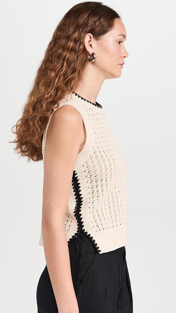 Varley Delaney Knit Vest | Shopbop Product Image