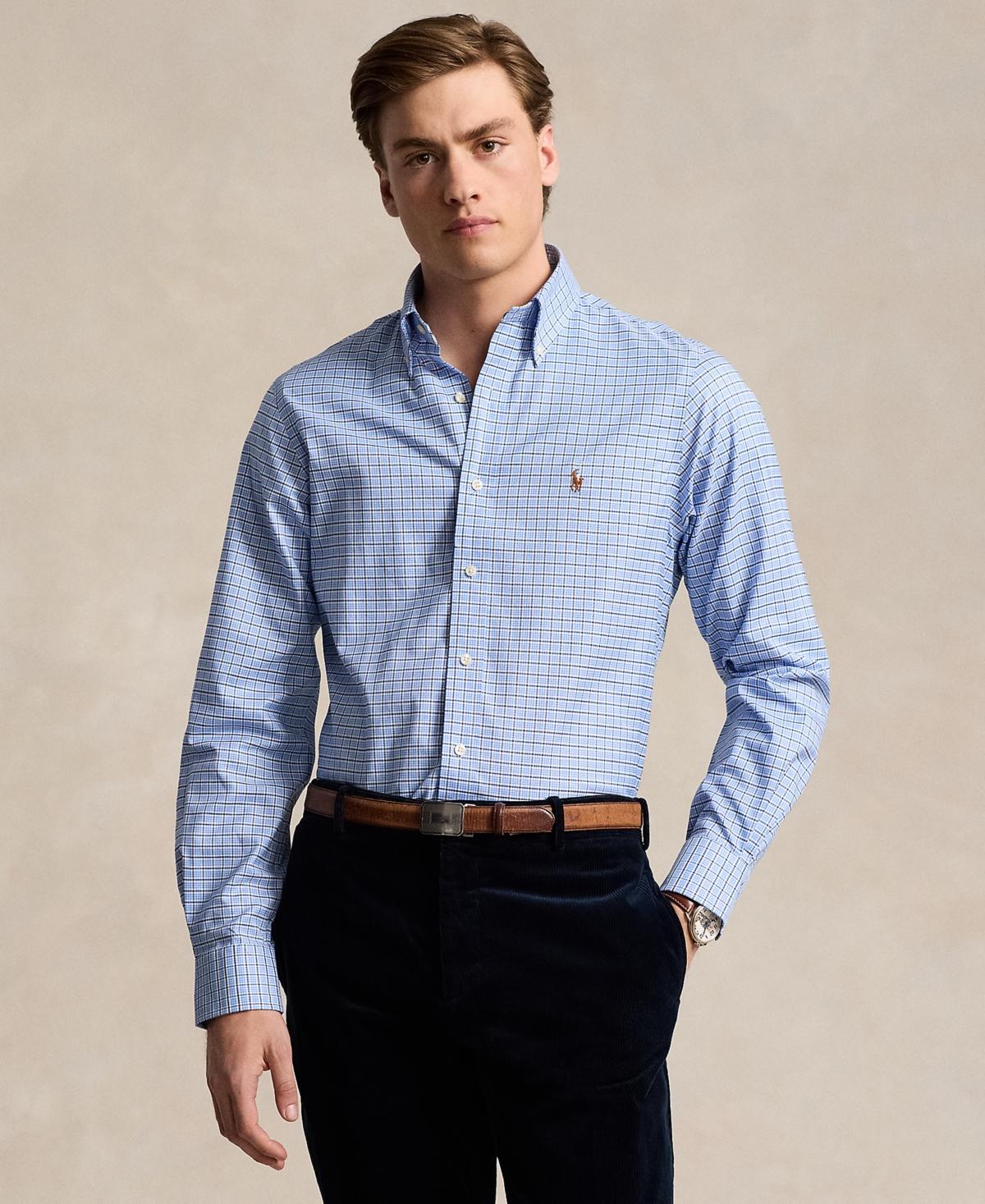 Polo Ralph Lauren Mens Classic-Fit Oxford Shirt - Pink Product Image