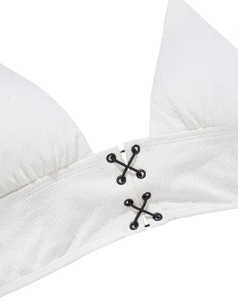 Firenze Blair Helen Top (Exchange Only) - White Product Image