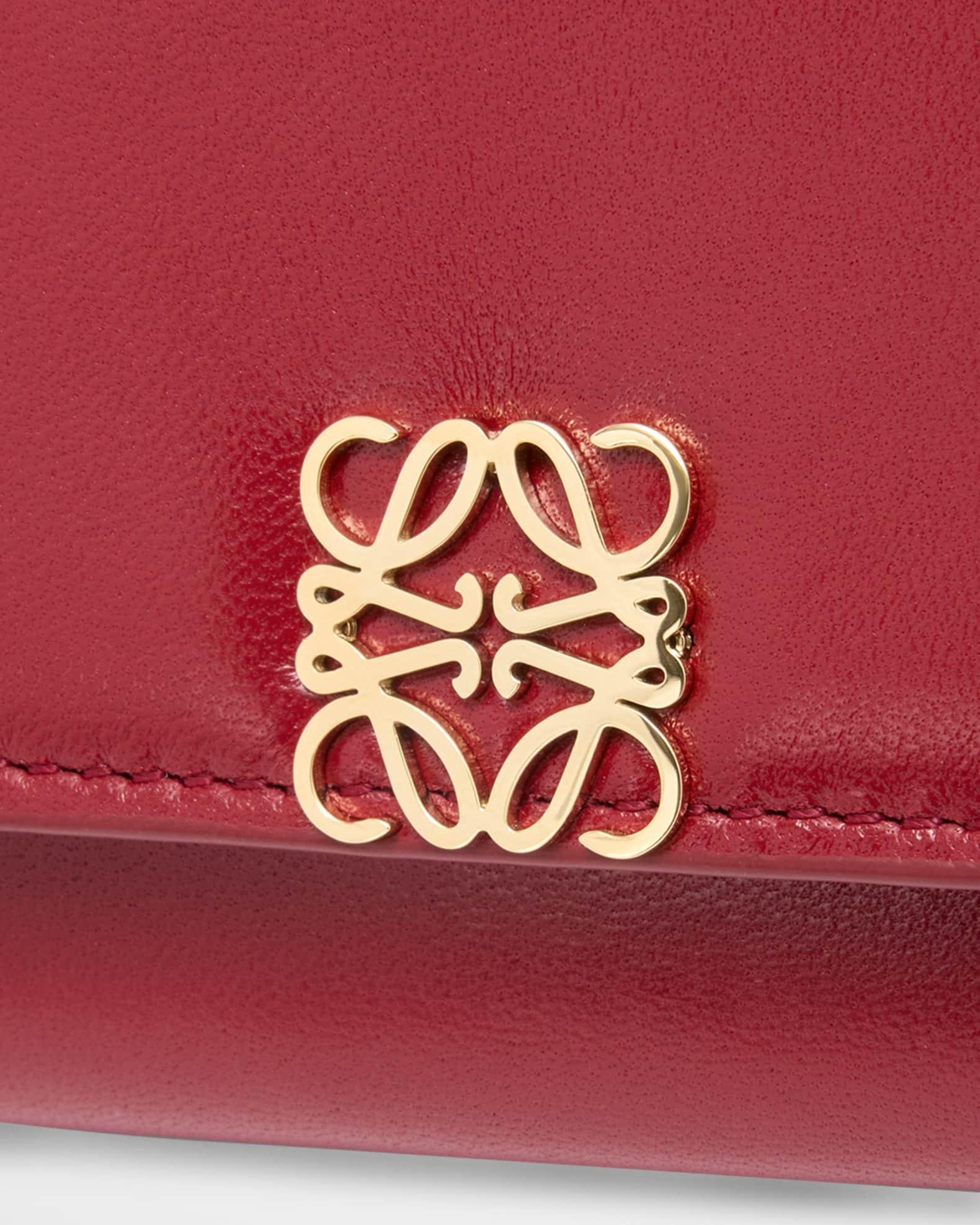 Small Anagram Wallet in Napa Leather Product Image