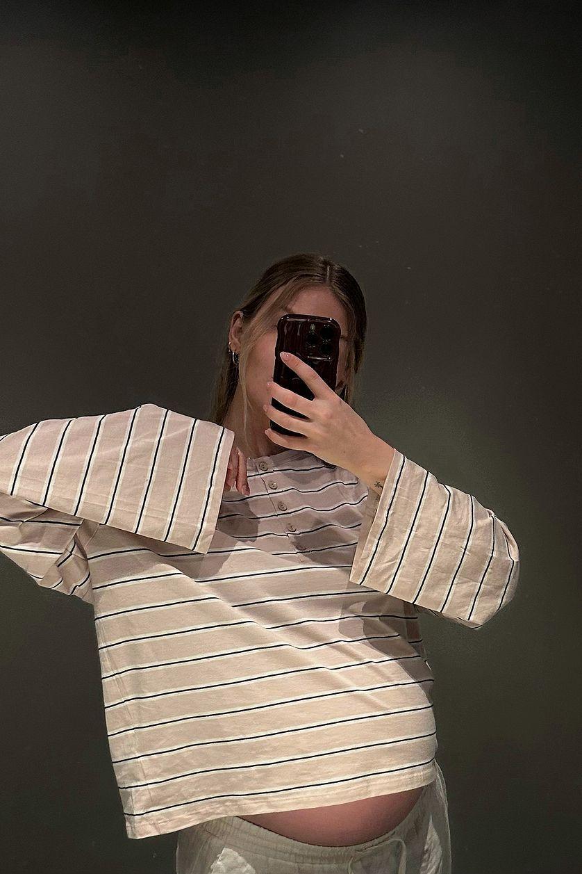 Button Long Sleeve Top Product Image