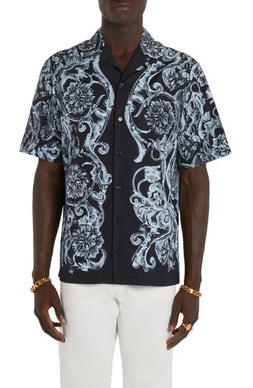 Mens Barocco Camp Shirt Product Image