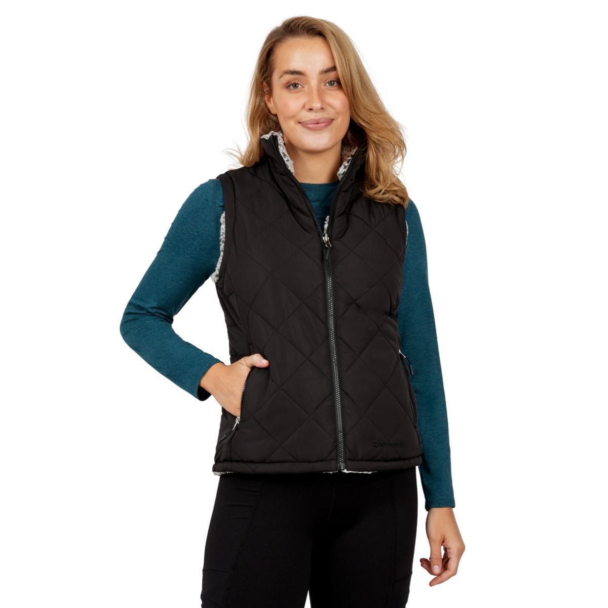 Free Country Womens Expedition Stratus Lite Reversible Vest Product Image