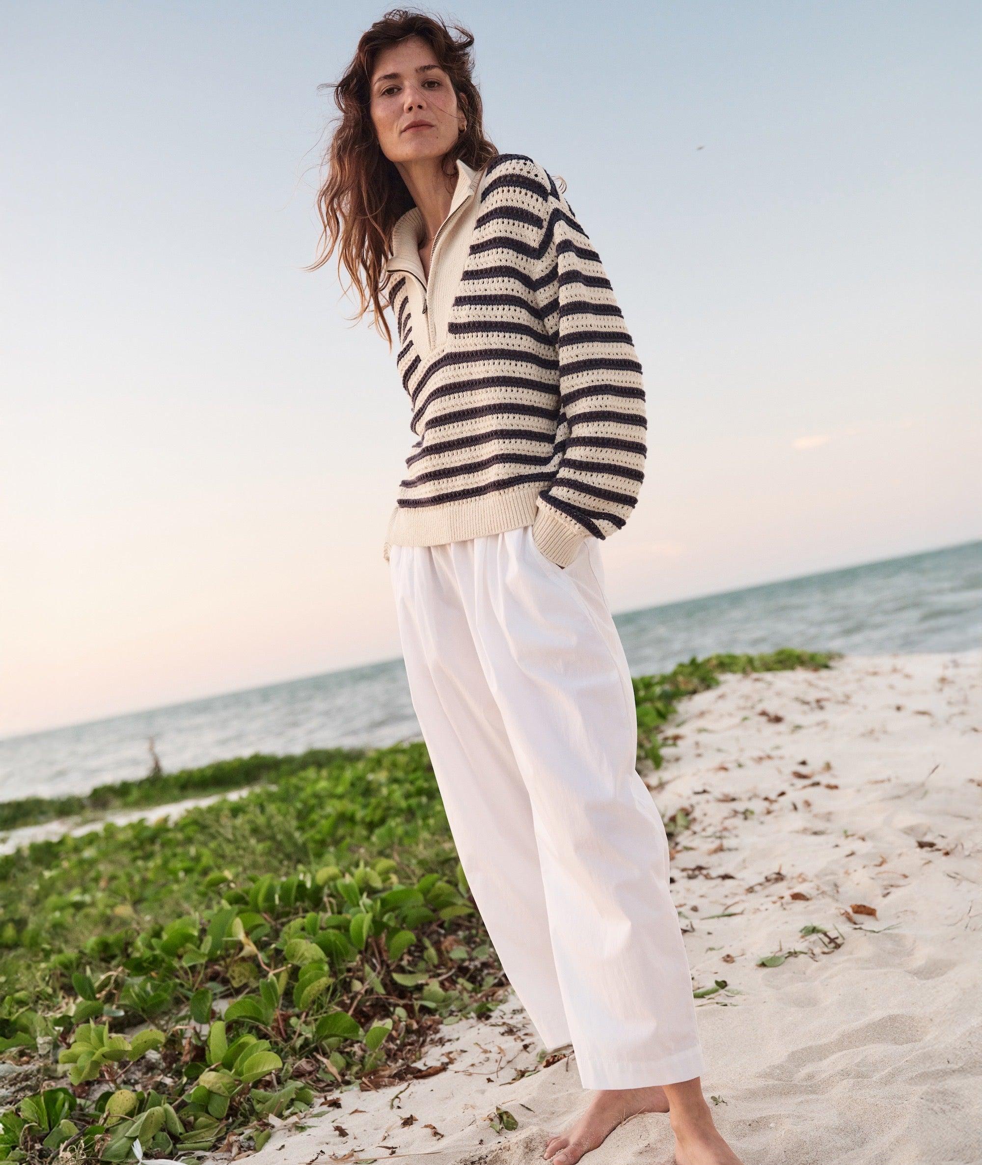 Montecito Quarter Zip Sweater Product Image