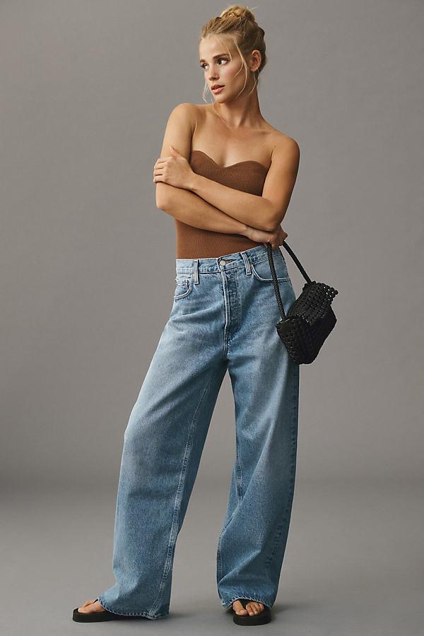 Womens Low-Slung Baggy Jeans Product Image
