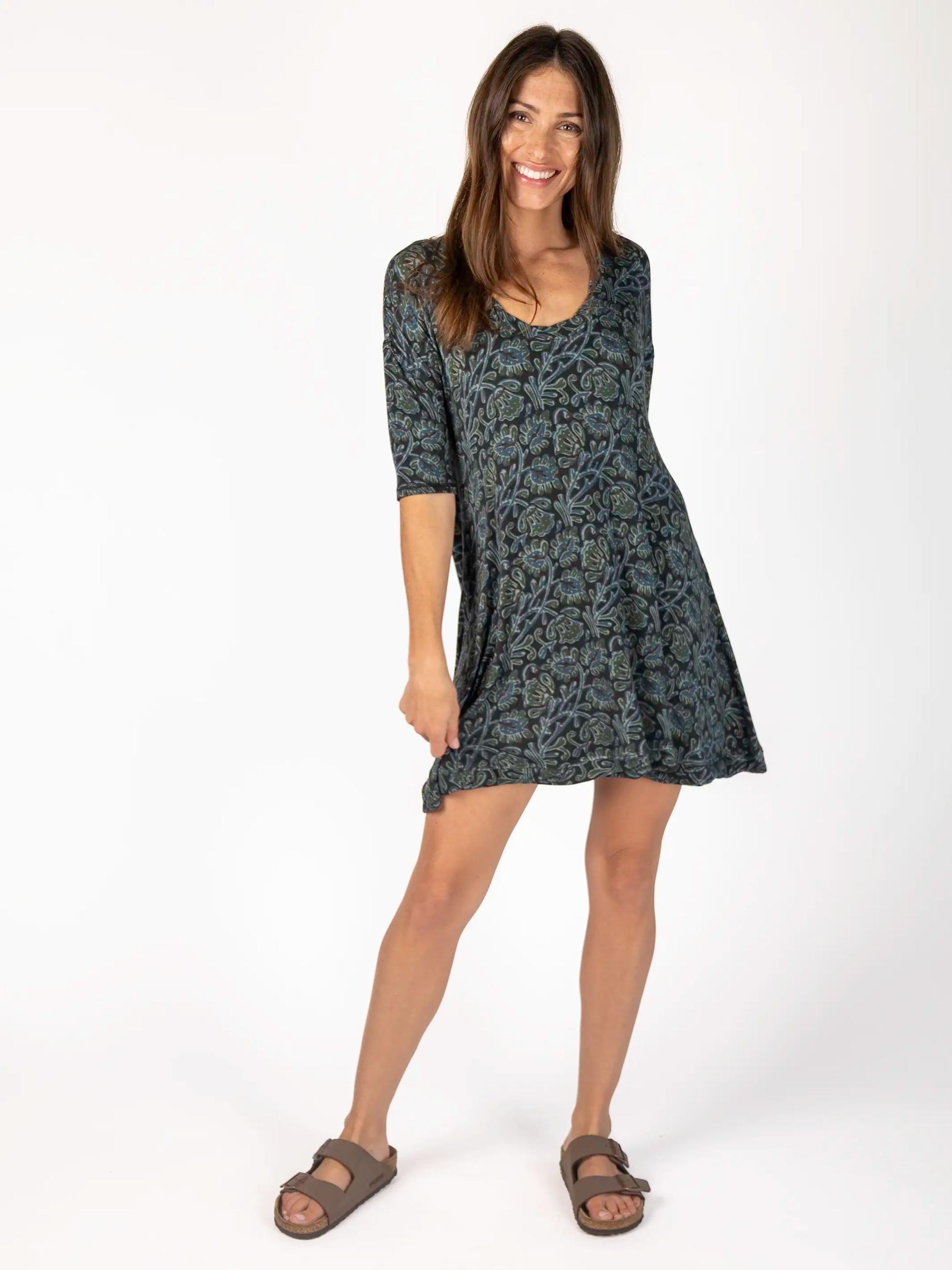 All Day "ButterSoft" Mini Tee Dress Product Image