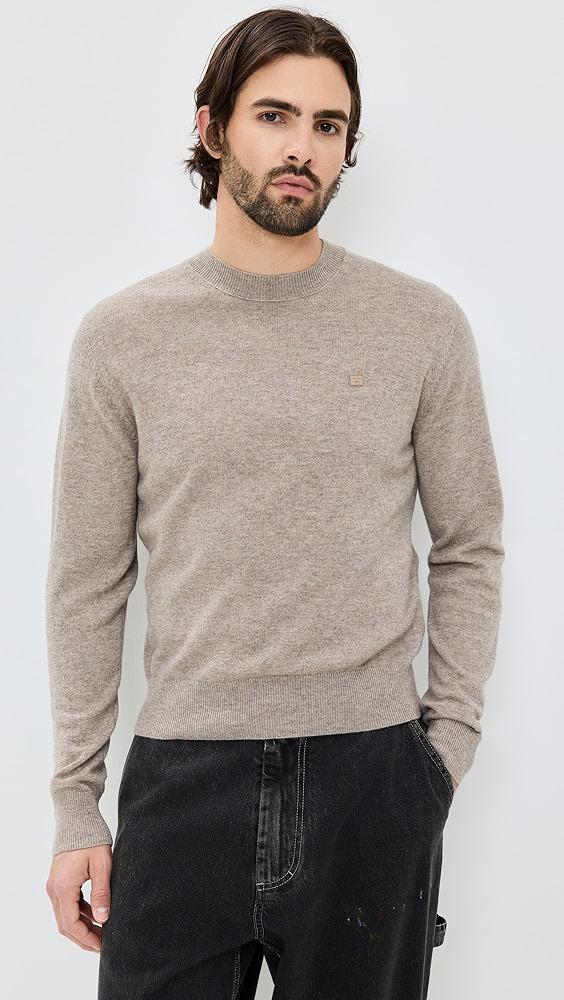Acne Studios Kalas Yak Crewneck Sweater | Shopbop Product Image