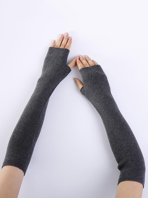 Knitted 7 Colors Sleevelet Accessories Product Image