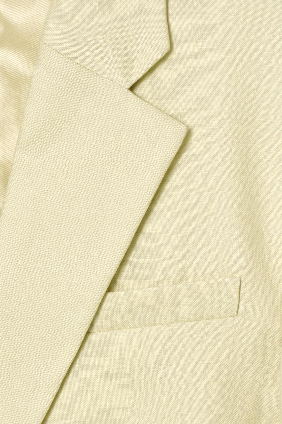 LINEN SLIM-LEG PANTS Product Image