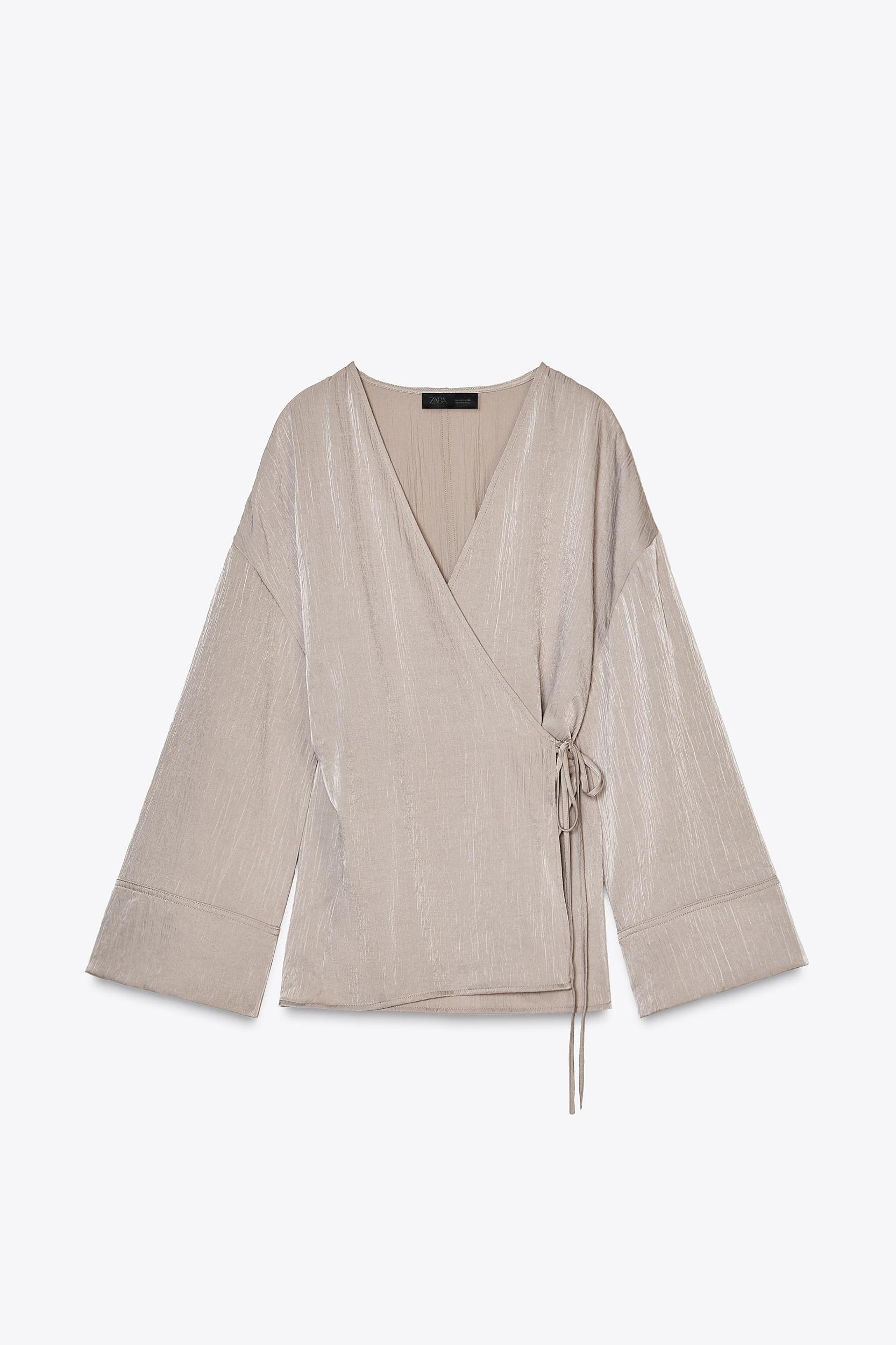 TEXTURED KIMONO JACKET Product Image