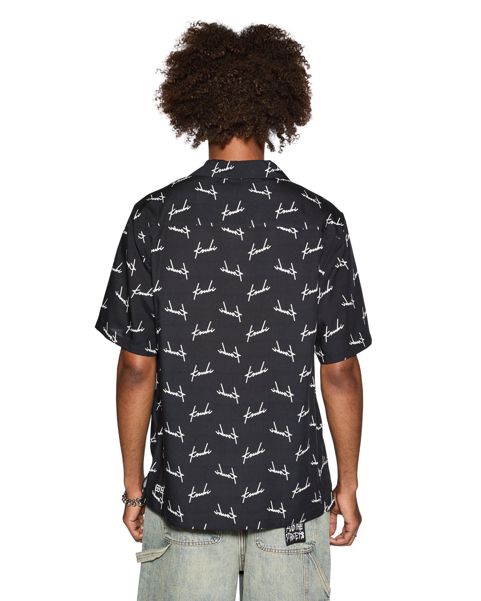 SKRIPT RESORT SS SHIRT BLACK Male Product Image