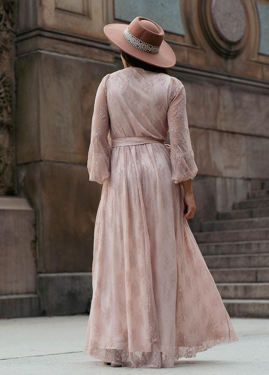 Haley Dress in Nude Pink Female Product Image