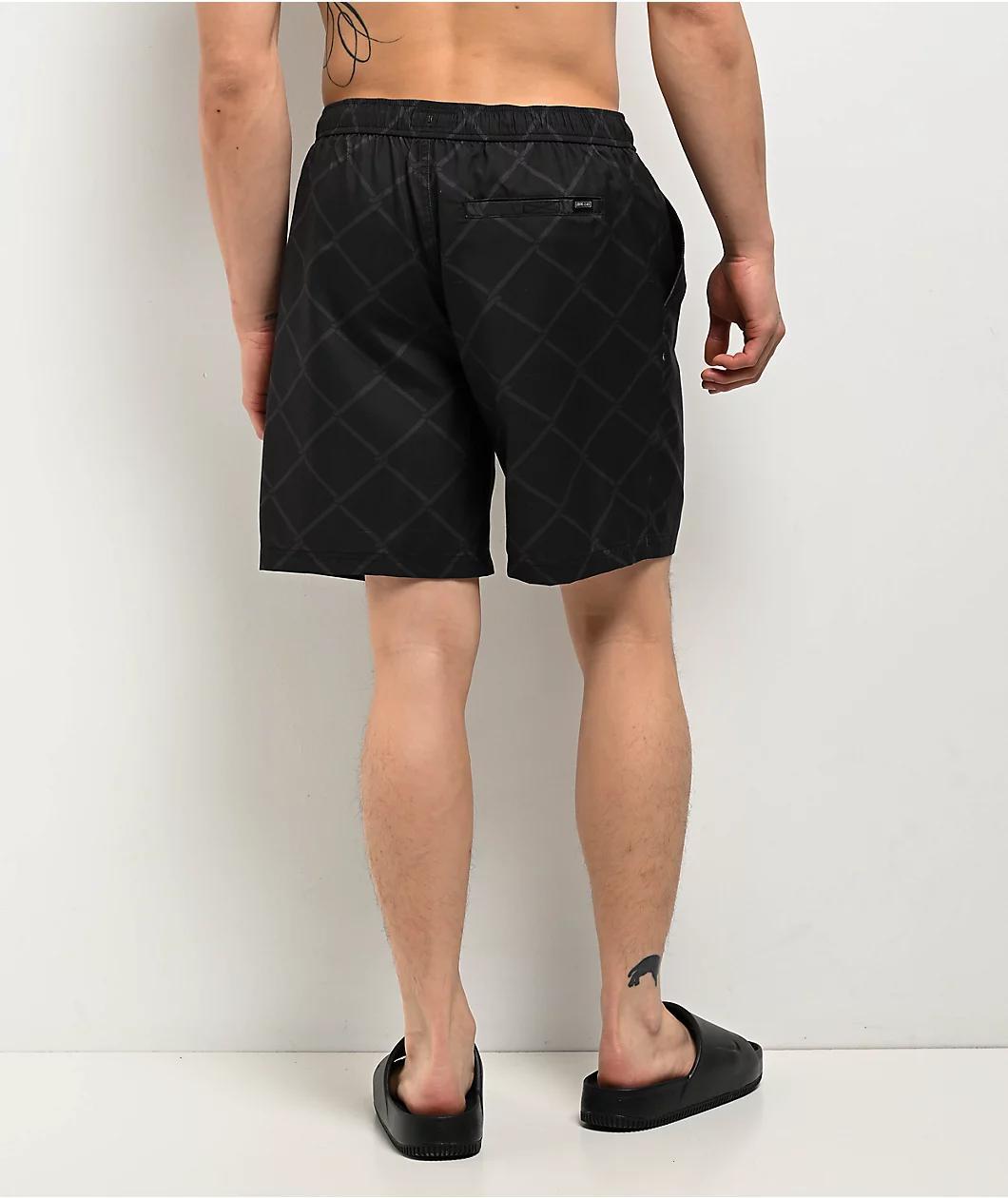 Lurking Class by Sketchy Tank Chained Black Board Shorts Product Image