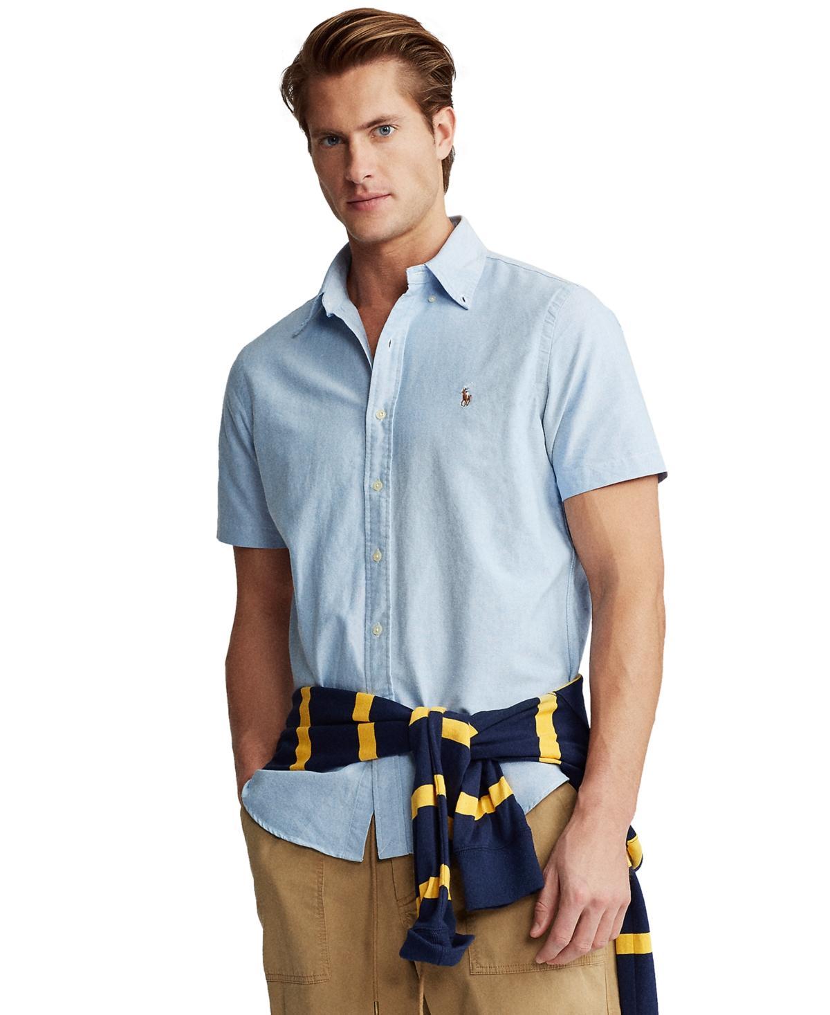 Mens Oxford Short-Sleeve Sport Shirt Product Image