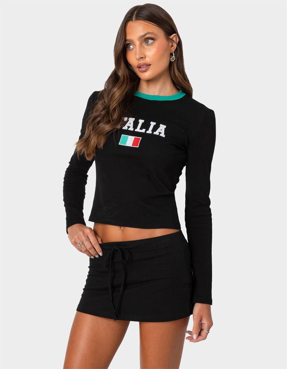 EDIKTED Bayside Slitted Micro Skort Product Image