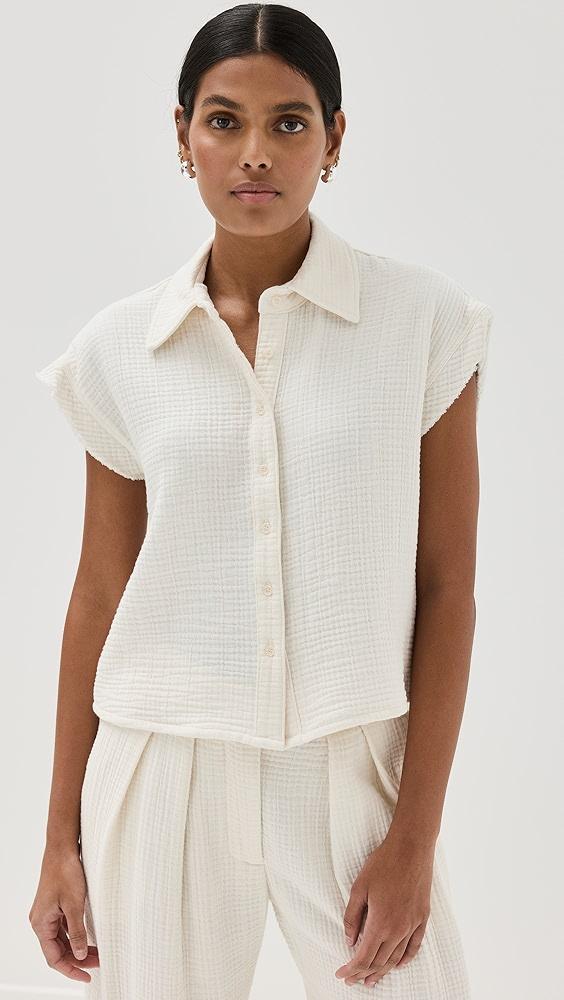 Sablyn Caleb Gauze Top | Shopbop Product Image