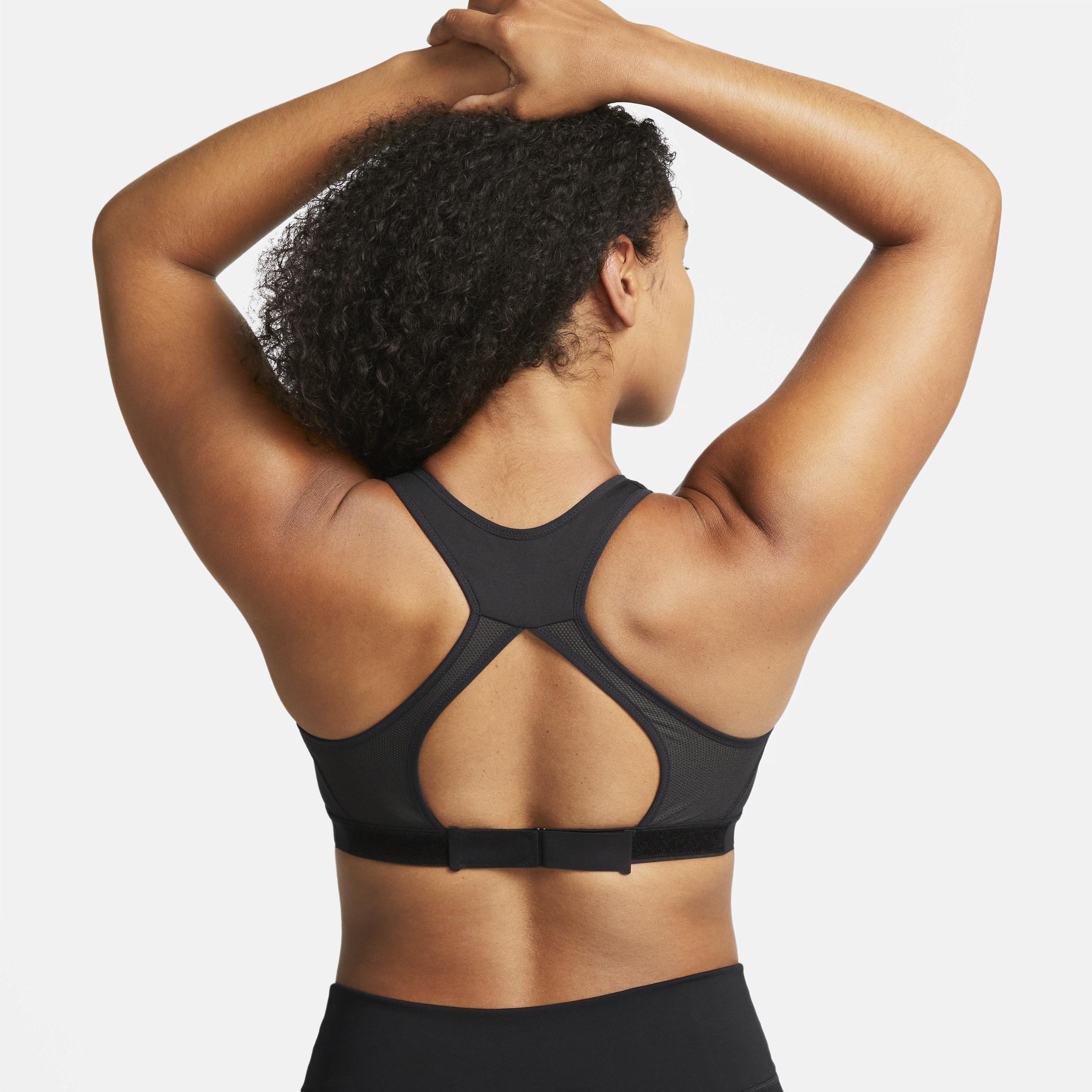 Nike Swoosh Women's High-Support Non-Padded Adjustable Sports Bra Product Image